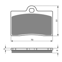 Load image into Gallery viewer, GOLDfren Brake Pads Sintered Sports GF064 - S3 (PH66)