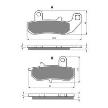 Load image into Gallery viewer, GOLDfren Brake Pads Sintered Sports GF065 - S3 (PH97)