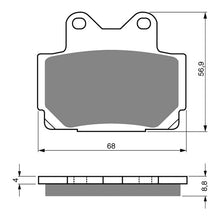 Load image into Gallery viewer, GOLDfren Brake Pads Sintered Sports GF067 - S3 (PH33)