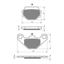 Load image into Gallery viewer, GOLDfren Brake Pads Sintered Sports GF084 - S3 ( PH16 )
