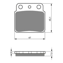 Load image into Gallery viewer, GOLDfren Brake Pads Off-Road Racing GF092 - K5 ( PR103 )
