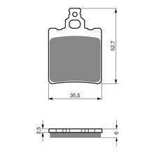 Load image into Gallery viewer, GOLDfren Brake Pads Off-Road Racing GF096 - K5 ( PR149 )