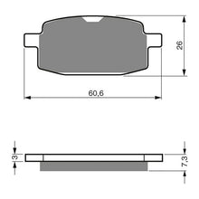 Load image into Gallery viewer, GOLDfren Brake Pads Sintered Sports GF114 - S3 ( PH117 )