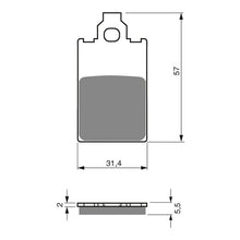 Load image into Gallery viewer, GOLDfren Brake Pads GF115 - AD