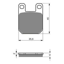 Load image into Gallery viewer, GOLDfren Brake Pads Sintered Sports GF121 - S3 ( PH88 )