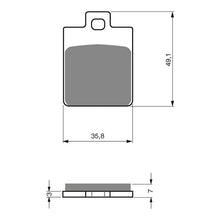 Load image into Gallery viewer, GOLDfren Brake Pads Sintered Sports GF137 - S3 ( PH246 )
