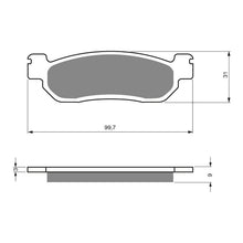 Load image into Gallery viewer, GOLDfren Brake Pads Sintered Sports GF146 - S3 ( PH262 )