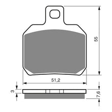 Load image into Gallery viewer, GOLDfren Brake Pads Sintered Sports GF152 - S3 ( PH253 )