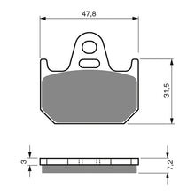 Load image into Gallery viewer, GOLDfren Brake Pads GF158 - S3