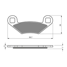 Load image into Gallery viewer, GOLDfren Brake Pads Off-Road Racing GF162 - K5 ( PR159 )
