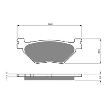 Load image into Gallery viewer, GOLDfren Brake Pads Sintered Sports GF165 - S3 ( PH322 )