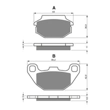 Load image into Gallery viewer, GOLDfren Brake Pads Off-Road Racing GF183 - K5 ( PR285 )