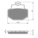 GOLDfren Brake Pads GF186 - S3