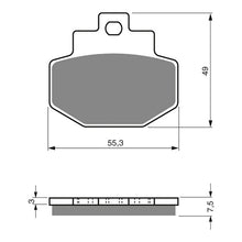 Load image into Gallery viewer, GOLDfren Brake Pads GF186 - S3