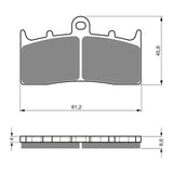 GOLDfren Brake Pads Sintered Sports GF194 - S3 ( PH271 )