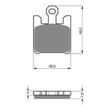 Load image into Gallery viewer, GOLDfren Brake Pads Sintered Sports GF200 - S3 ( PH328 )