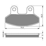 GOLDfren Brake Pads GF234 - S3