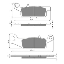 Load image into Gallery viewer, GOLDfren Brake Pads Off-Road Racing GF253 - K5 ( PR386 )