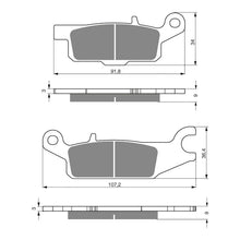 Load image into Gallery viewer, GOLDfren Brake Pads Off-Road Racing GF255 - K5 ( PR387 )