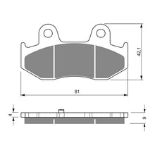 Load image into Gallery viewer, GOLDfren Brake Pads Sintered Sports GF267 - S3 ( PH355 )