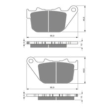 Load image into Gallery viewer, GOLDfren Brake Pads Sintered Sports GF274 - S3 ( PH339 )