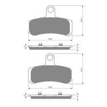 Load image into Gallery viewer, GOLDfren Brake Pads Sintered Sports GF275 - S3 ( PH398 )