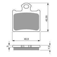 Load image into Gallery viewer, GOLDfren Brake Pads Off-Road Racing GF297 - K5 ( PR434 )