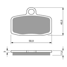 Load image into Gallery viewer, GOLDfren Brake Pads GF307 - S3