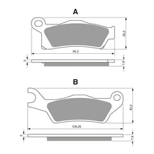 Load image into Gallery viewer, GOLDfren Brake Pads GF310 - K1