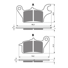 Load image into Gallery viewer, GOLDfren Brake Pads GF336 - S3