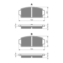 Load image into Gallery viewer, GOLDfren Brake Pads GF362 - S3
