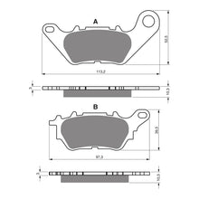 Load image into Gallery viewer, GOLDfren Brake Pads Sintered Sports GF370 - S3 ( P488 )