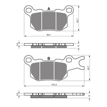 Load image into Gallery viewer, GOLDfren Brake Pads GF377 - K1