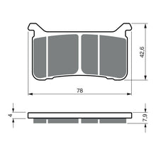 Load image into Gallery viewer, GOLDfren Brake Pads GF386 - S33