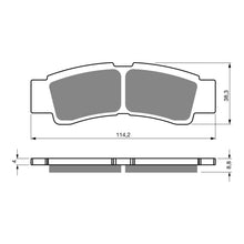 Load image into Gallery viewer, GOLDfren Brake Pads Off-Road Racing GF412 - K5