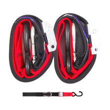 Load image into Gallery viewer, Gorillas Grip Tie Down 38mm S-Hook - Black / Red Loop