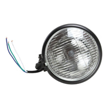 Load image into Gallery viewer, Whites Headlight Bates 5 3/4 Bottom Mount H4 60/55W Black