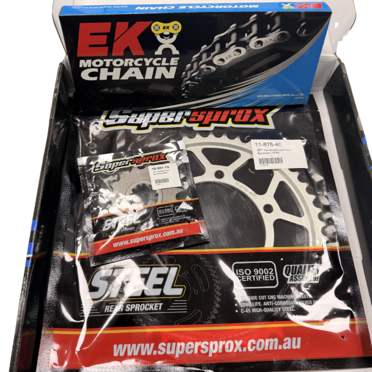 Yamaha Tenere 700 Chain and Sprockets Kit - Steel