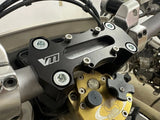 Vanasche AMPS Handlebar Top Clamp with GPS Mount Pattern 38x90