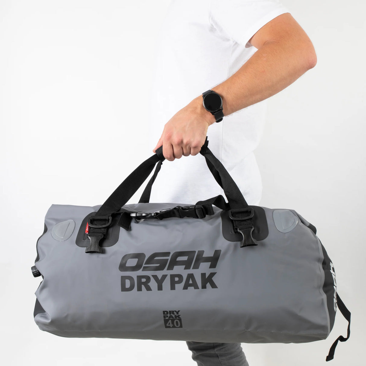 OSAH 40L Drift Duffel Bag Grey