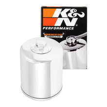 Load image into Gallery viewer, K&amp;N Oil Filter - Chrome (HF174)
