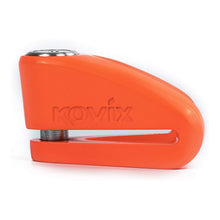 Load image into Gallery viewer, Kovix KVZ2 Disc Lock Orange 14mm Pin with Reminder Cable