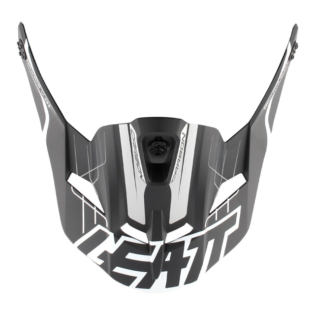 Leatt 6.5 GPX V16 Helmet Peak - Carbon / White (M-2XL)