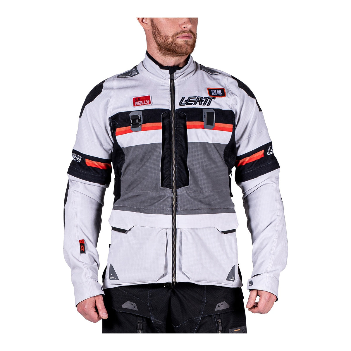 Leatt 5.5 ADV Rally Jacket - Grey – Adventure On Store