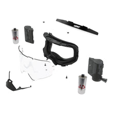 Load image into Gallery viewer, Leatt 5.5 Velocity Goggle Roll-Off - Stealth / Yellow 70%