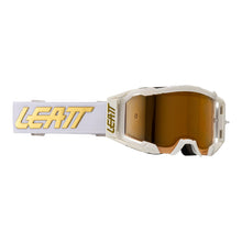 Load image into Gallery viewer, Leatt 5.5 Velocity Goggle Iriz - White / Bronze 68%