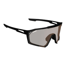 Load image into Gallery viewer, Leatt SpeedViz Pro Sunglasses - Satin Black Iriz Silver 30 VLT