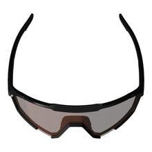 Load image into Gallery viewer, Leatt SpeedViz Pro Sunglasses - Satin Black Iriz Silver 30 VLT