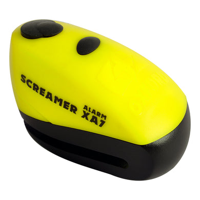 Oxford Screamer AX7 100db Alarm Disc Lock - Yelow / Black