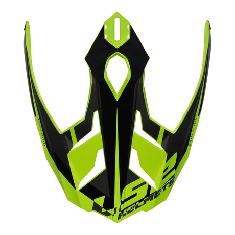 LS2 MX701 Alter Helmet Peak - Matte Black Hi-Vis Yellow